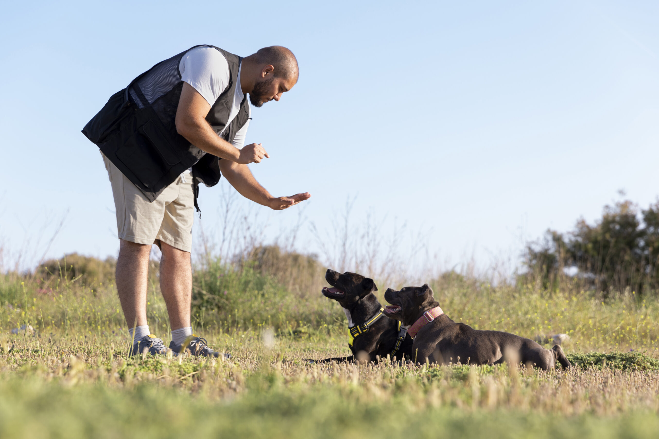 Adestramento básico: Primeiros comandos que todo cão deve aprender.